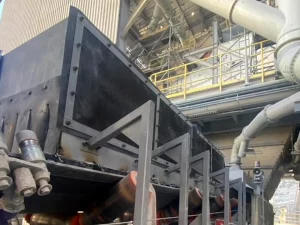 ScrapeTec's DustScrape-System verhindert Staubentwicklung.